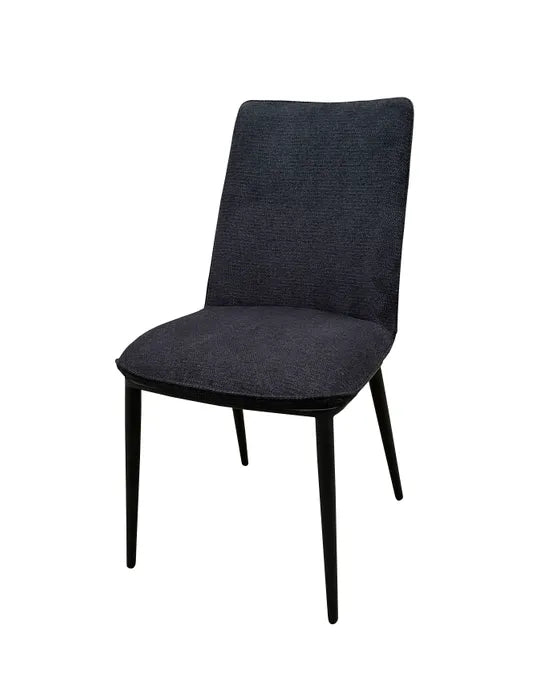 MD Loftus Fabric Upholstered Metal Leg Dining Chair