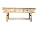MF Chinese Antique Reproduction Dongbei 3-Drawer Hall Table
