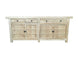 MF Chinese Antique Reproduction Recycled Timber 4 Door 4 Drawer Sideboard