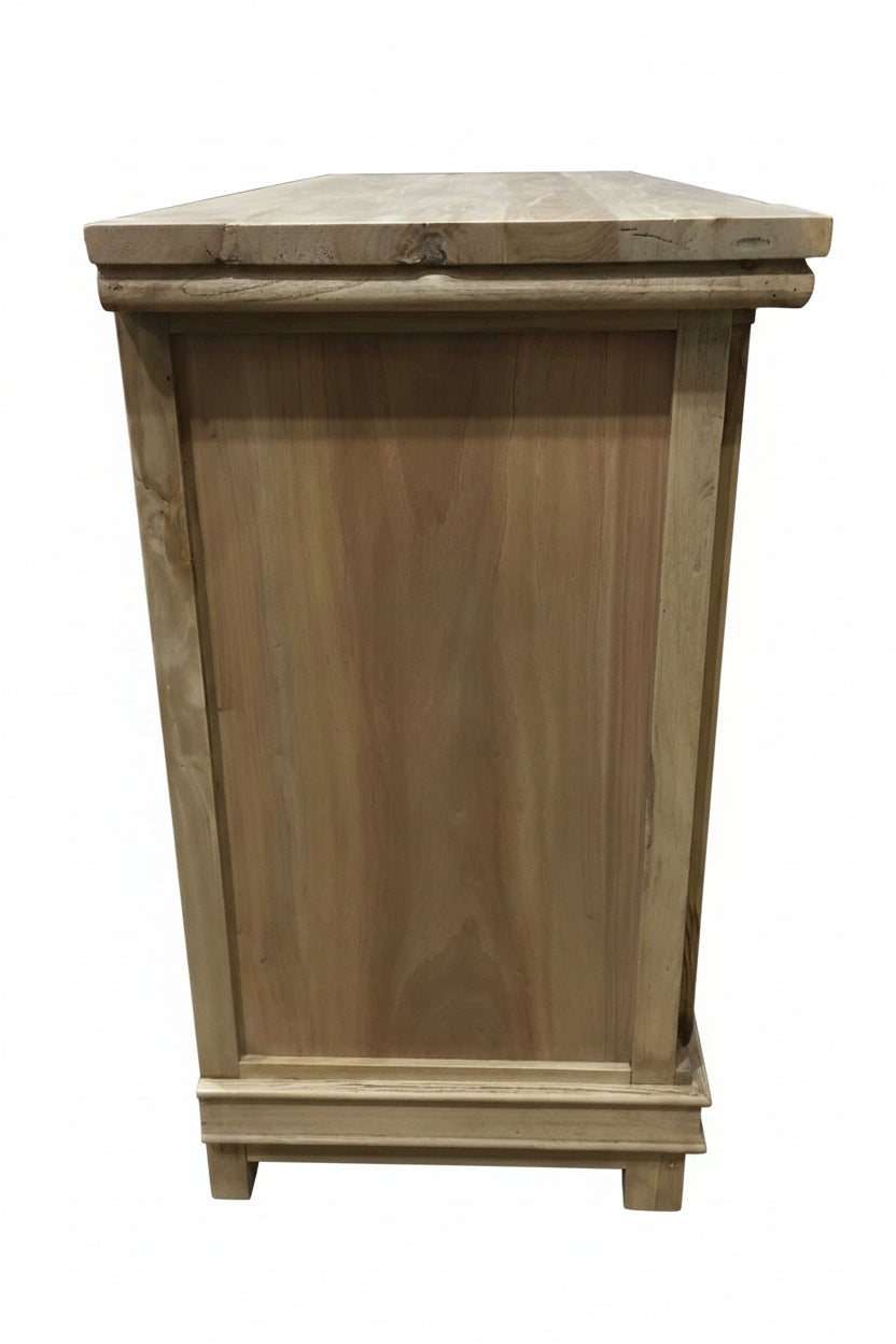 MF Chinese Antique Reproduction Recycled Timber 2 Door Cabinet