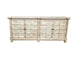 MF Chinese Antique Reproduction Recycled Timber 4 Door Buffet - 200cm