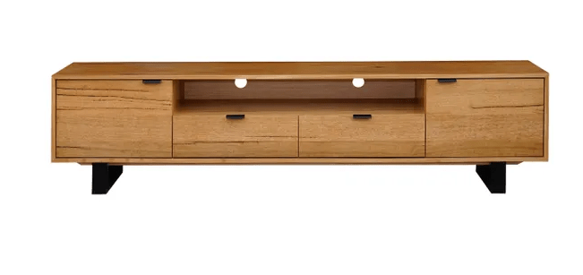 MD Senart TV Unit with 2 Doors and 2 Drawers