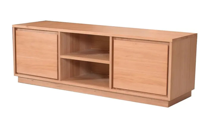 MD Moni Solid Timber 2 Door 1 Niche TV Unit