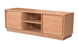 MD Moni Solid Timber 2 Door 2 Niche TV Unit
