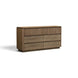 MD Hobart Solid Timber 6 Drawer Low Chest