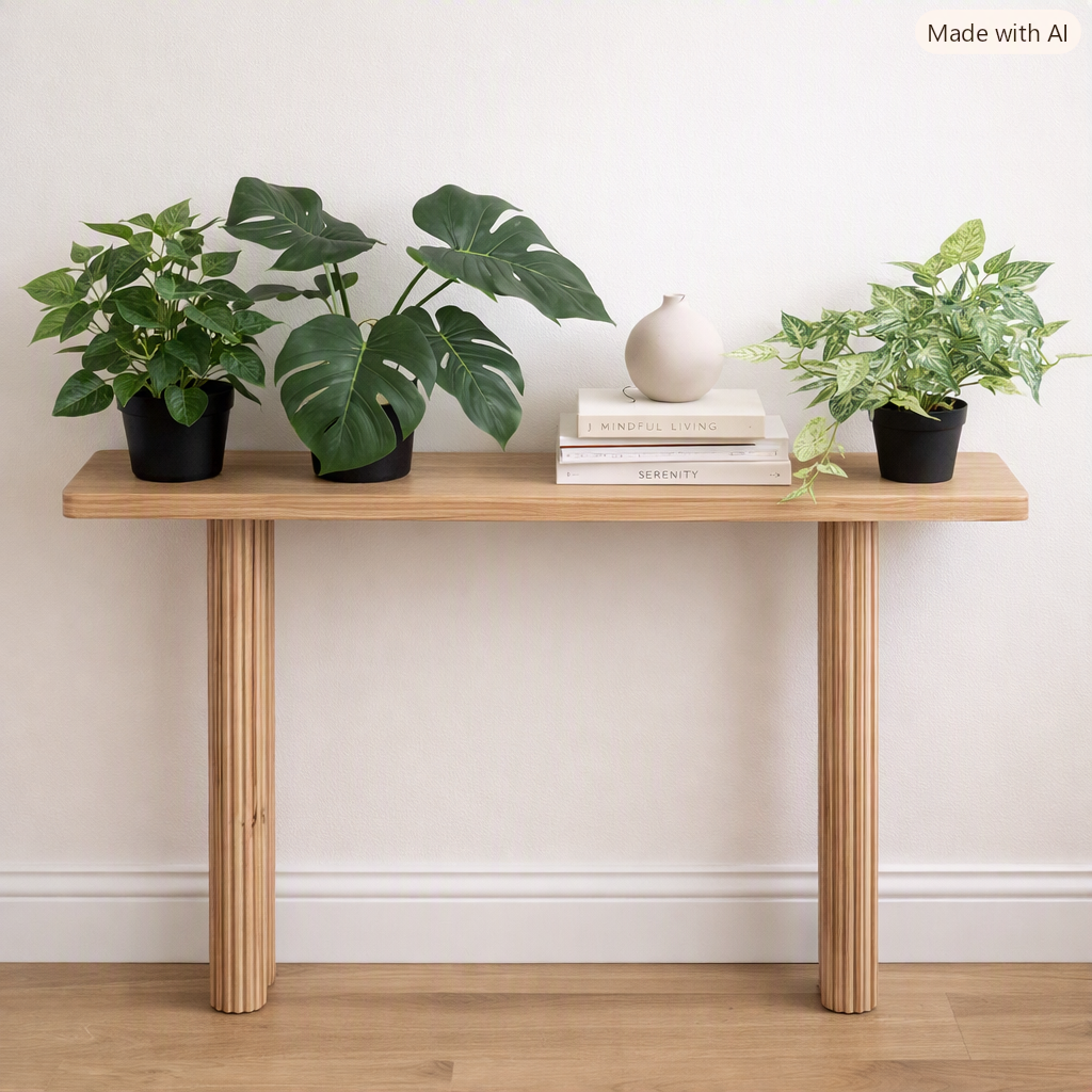 MD Spring Solid Timber Hall Table