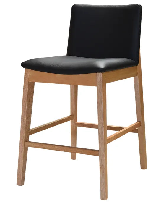 MD Bond Bar Stool - Black Leather
