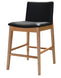 MD Bond Bar Stool - Black Leather