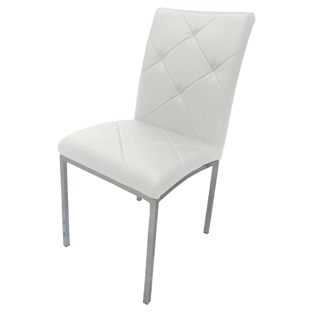 BT Morgan Upholstered Chrome Legs Dining Chair