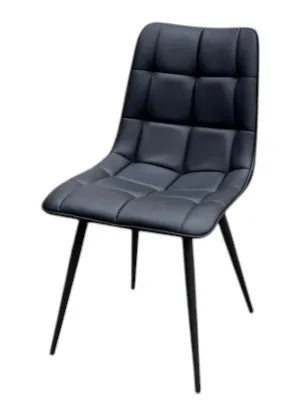MD Jazz Chair PU Black and Terracotta