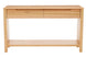 MD Laura Hall Table with 2 Drawers - Natural Ash