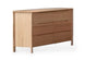 MD Laura Low Chest of Drawers - Natural Ash