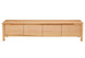 MD Laura TV Unit of 4 Doors - Natural Ash
