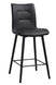 MD Norwest Bar Stool - PU Black, Stone and Terracotta