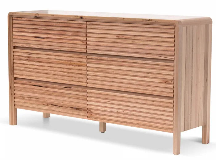 MD Oatley Messmate Low Chest with 6 Drawers