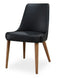 MD Picasa Chair Leather Black