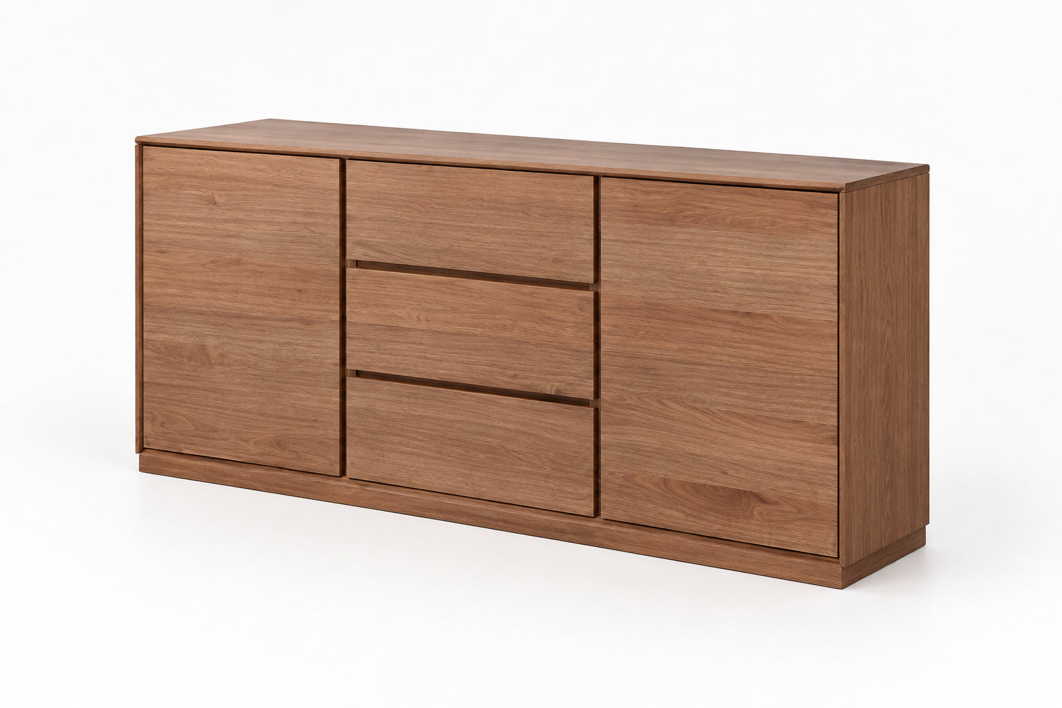 MD Pathway Solid Timber 2 Door 3 Drawer Buffet