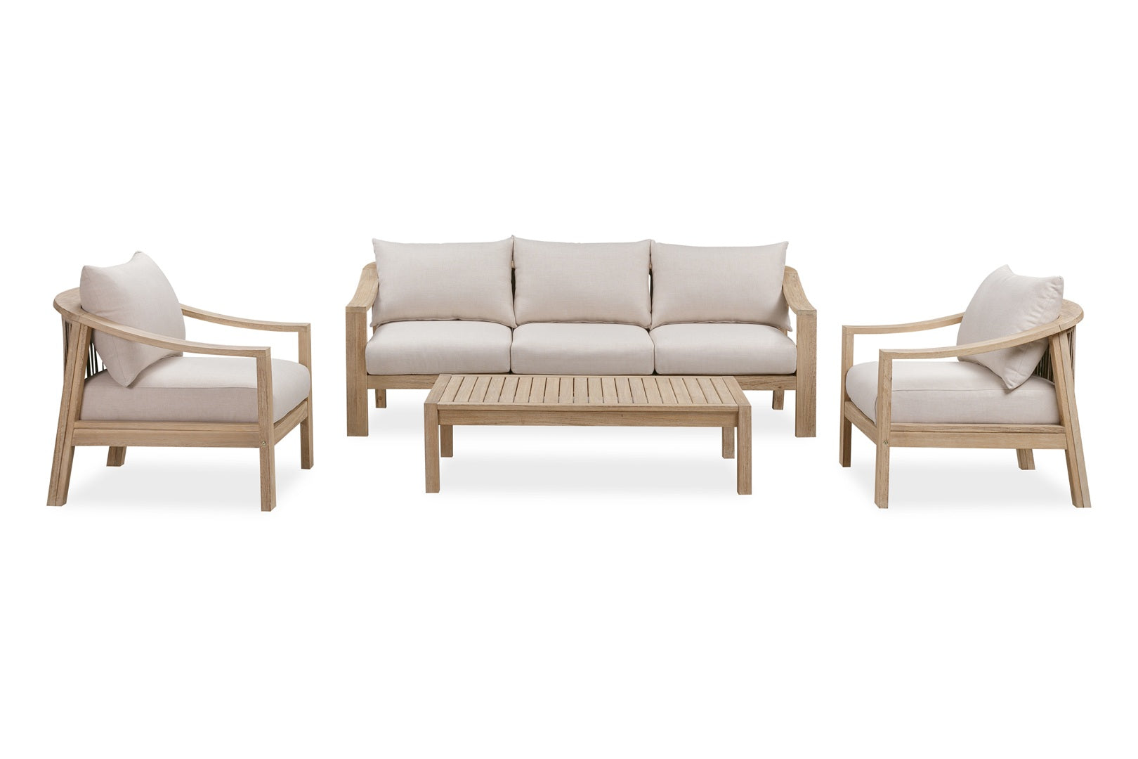 CR Sycamore Solid Timber Outdoor Coffee Table