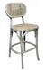 MF Grey Bahamas Rattan Back & Seat Counter Stool