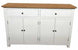 MF Lucia Oak Timber 2 Drawer 4 Door Buffet - 140cm Length