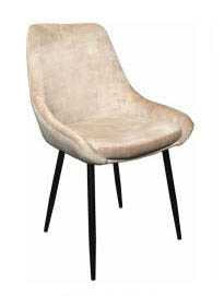 MF Madeleine Fabric Upholstered Dining Chair - Camel