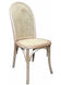 MF Tropez Beech Wood Rattan Seat Dining Chair