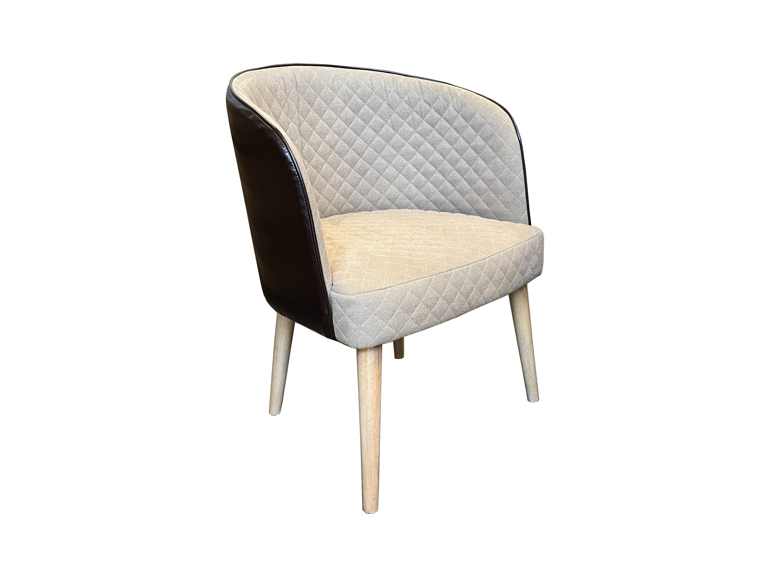 MF Apollo PU Dark Brown Leather Armchair