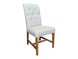 MF Diego Fabric Upholstered Timber Leg Dining Chair