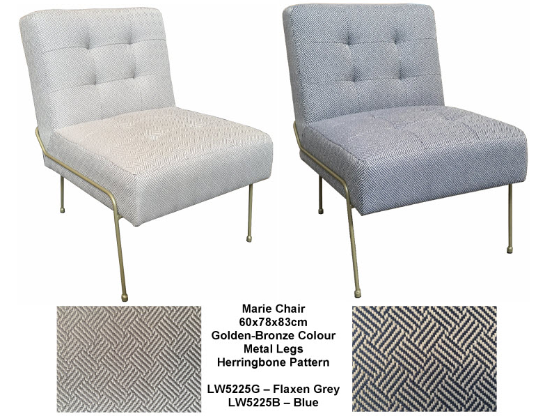 MF Marie Fabric Upholstered Chair