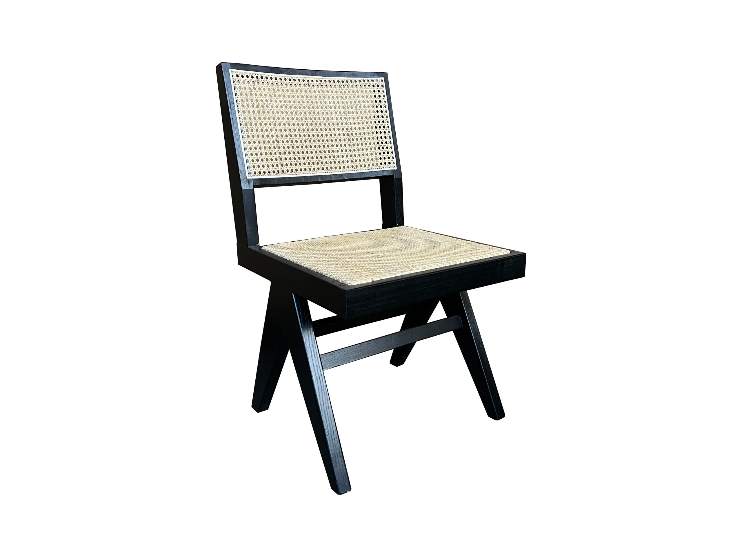 MF Pier Timber and Rattan Chair