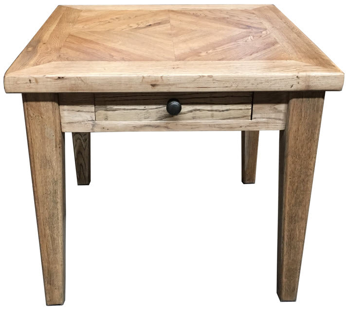 MF Queens 1-Drawer Lamp Table