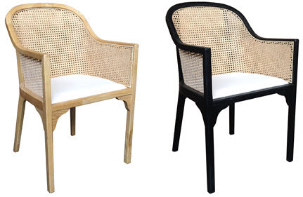 MF Selina Armchair with Round Backrest