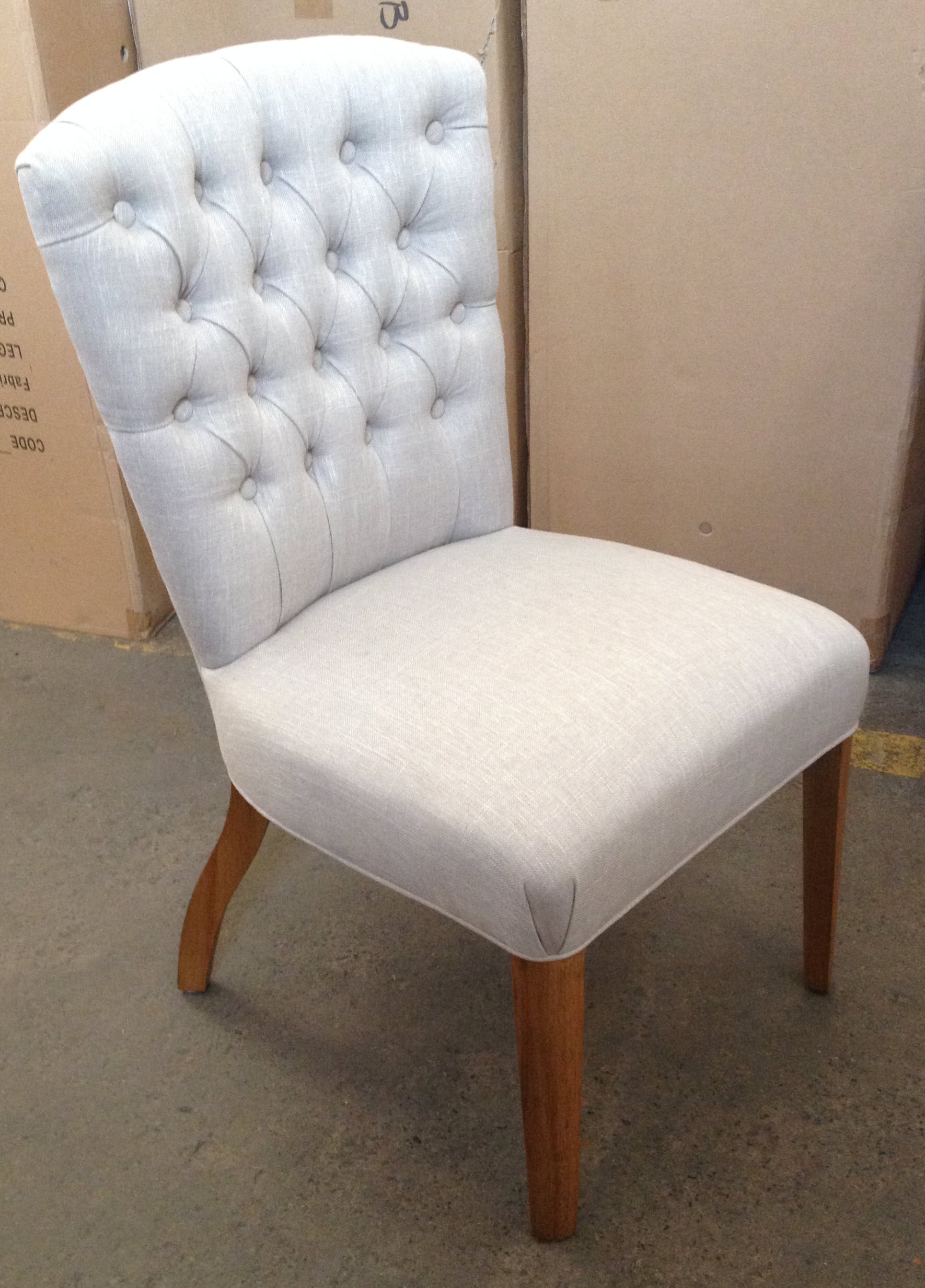 MF Dianne Upholstered Fabric Dining Chair