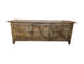 MF Recycled Elm Parquetry TV Unit 3 Doors