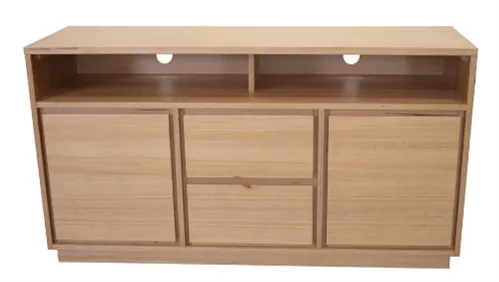 MD Moni Solid Timber 2 Door TV Unit