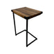 CR Laptop Table with Timber Top & Metal Frame