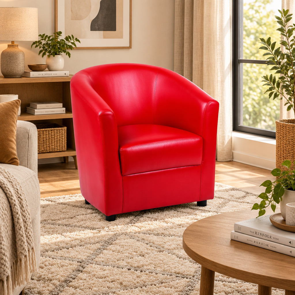 MA Omega PU Upholstered Tub Chair