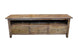 MF Parquetry Recycled Elm Timber 3 Drawer TV Unit