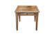 MF Parquetry Recycled Elm Timber 1 Drawer Side Table