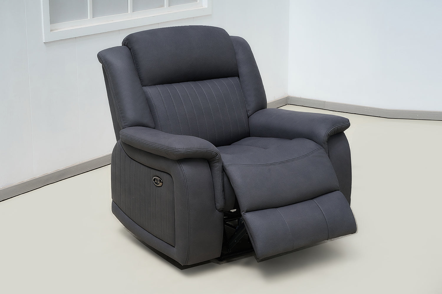 BT Paragon Fabric Upholstered Power Motion Electric Recliner Lounge