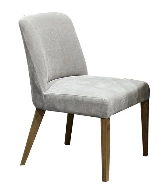 MD Dole Fabric Upholstered Timber Leg Dining Chair