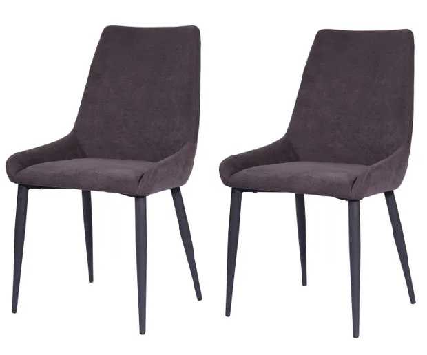 MD Pessac Fabric Dining Chair - Set of 2