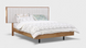 MD Prado Solid Timber Fabric Upholstered King Bed