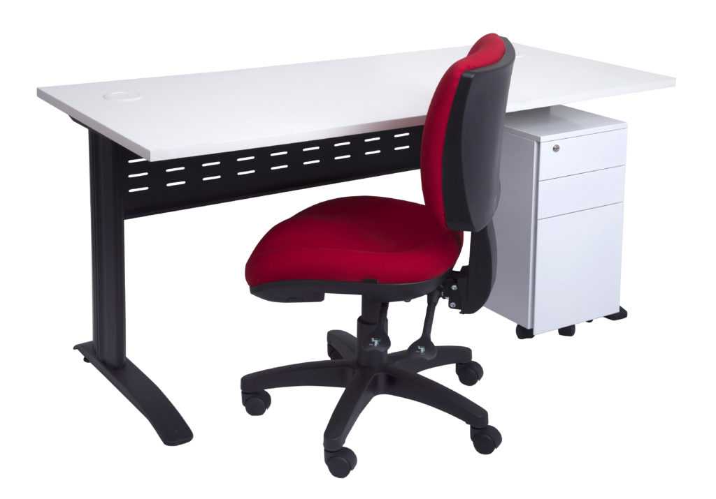 RL Rapid Span Desks with White Top
