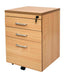 RL Rapid Span 2 Drawer 1 File Drawer Mobile Pedestal