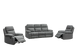 EL Rossie 3 Seater + 2 Single Recliners Suite