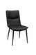 MD Rouse PU Upholstered Metal Leg Dining Chair