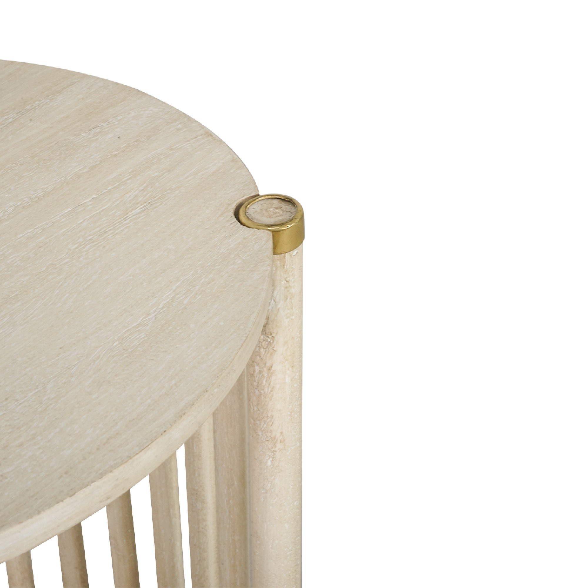 CR Arlo Solid Timber Round Side Table