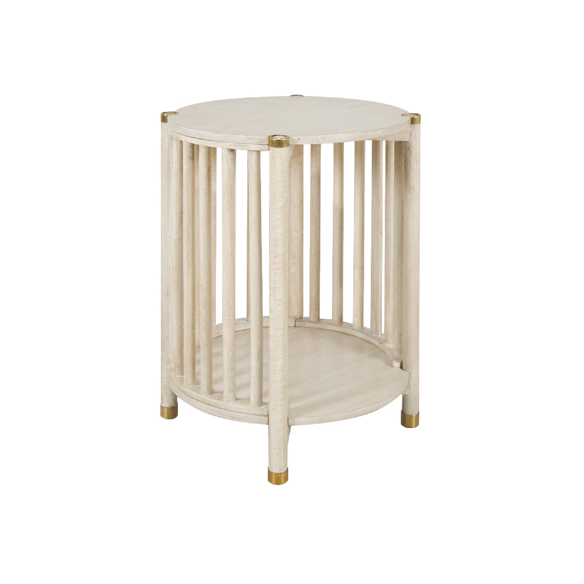 CR Arlo Solid Timber Round Side Table