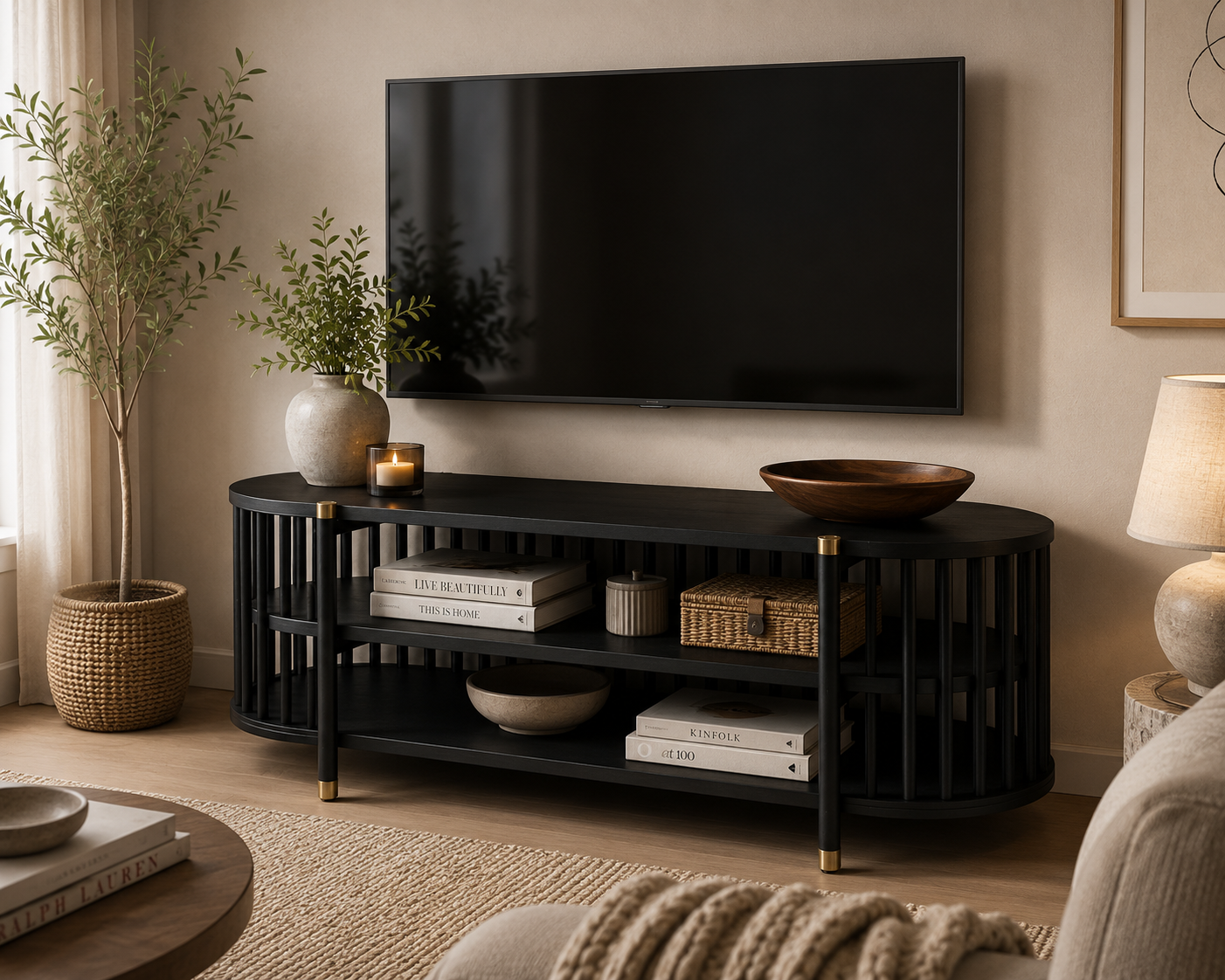 CR Arlo Solid Timber TV Unit